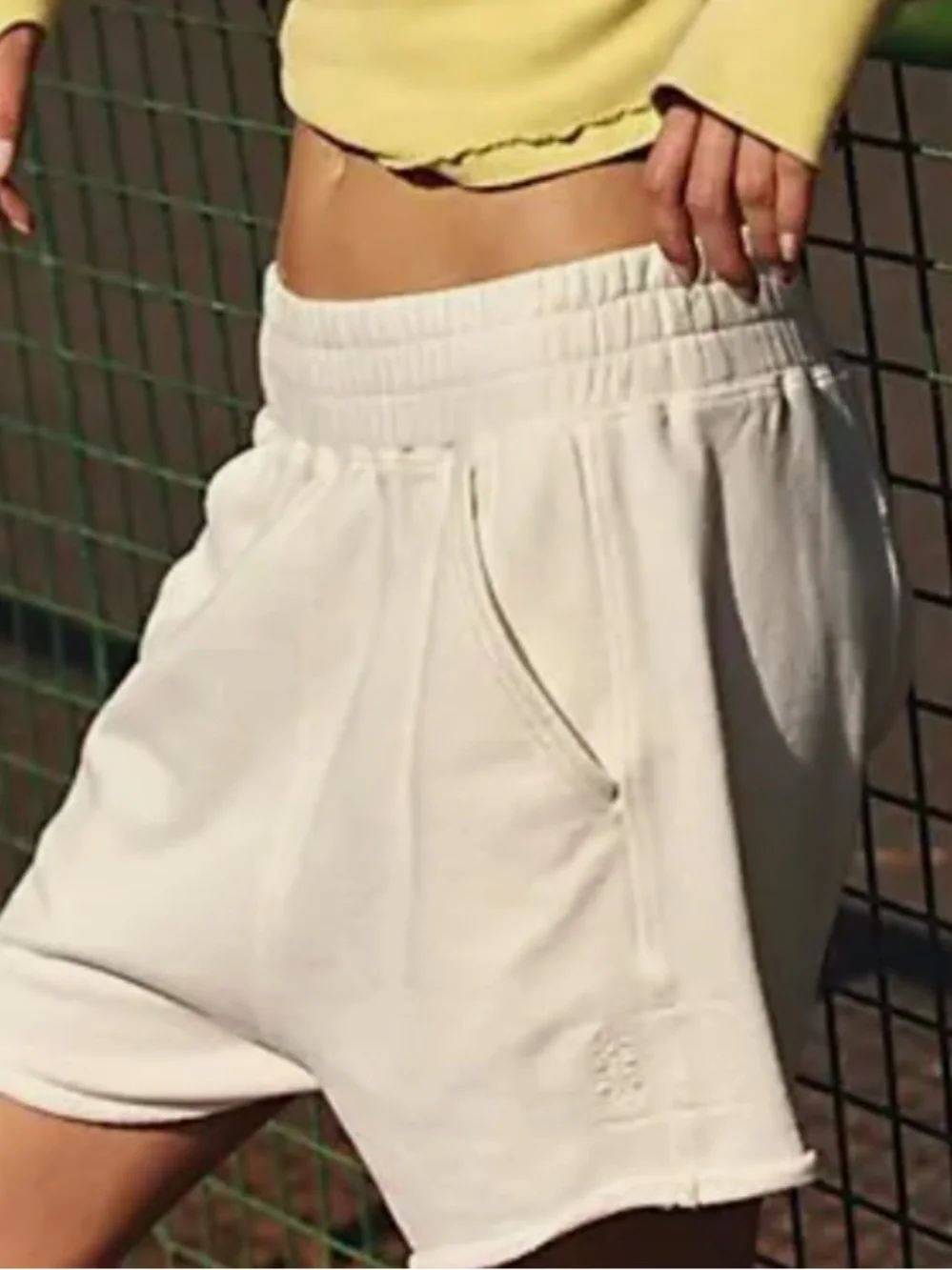 Free People All Star Logo Shorts